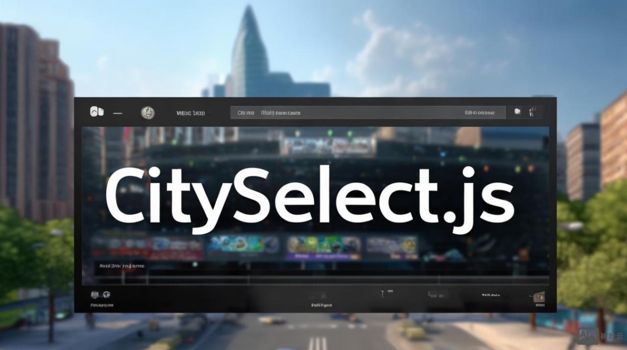 如何通过 cityselect.js 实现城市选择功能？