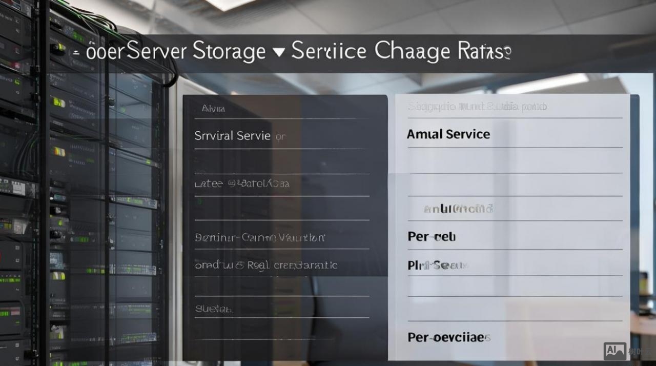 服务器存储现场服务收费标准是怎样的？