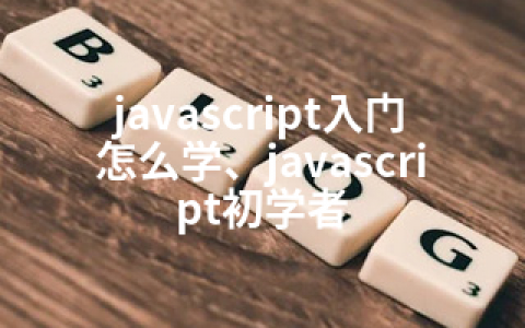 javascript入门怎么学、javascript初学者