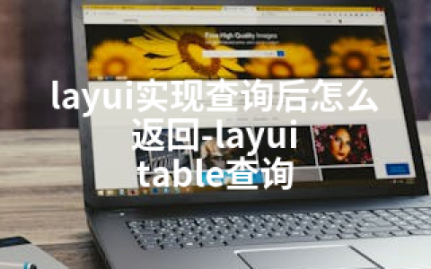 layui实现查询后怎么返回-layui table查询