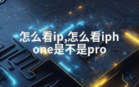 怎么看ip,怎么看iphone是不是pro