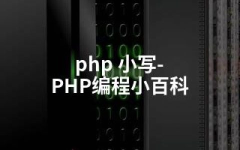 php 小写-PHP编程小百科