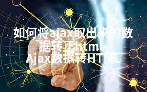 如何将ajax取出来的数据转正html-Ajax数据转HTML