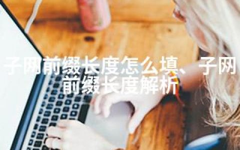 子网前缀长度怎么填、子网前缀长度解析