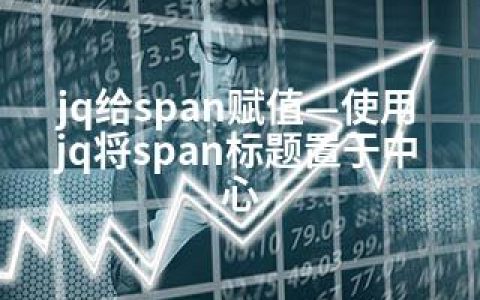 jq给span赋值—使用jq将span标题置于中心