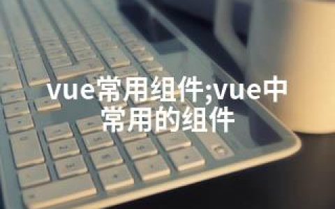 vue常用组件;vue中常用的组件