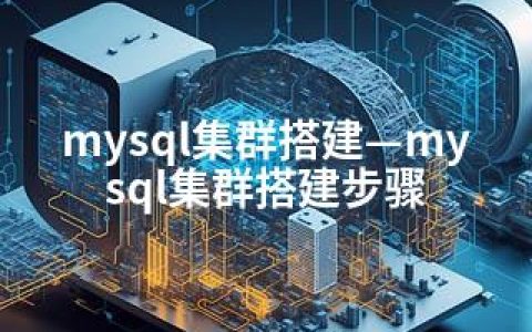 mysql集群搭建—mysql集群搭建步骤