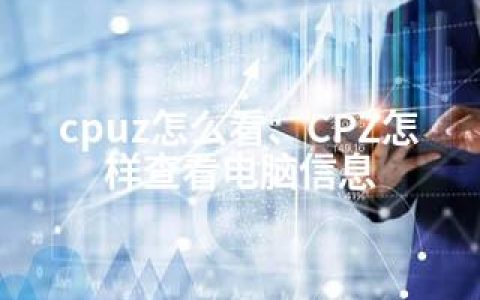 cpuz怎么看、CPZ怎样查看电脑信息