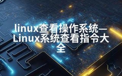 linux查看操作系统—Linux系统查看指令大全