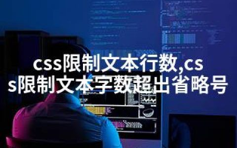 css限制文本行数,css限制文本字数超出省略号
