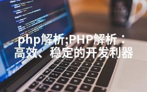 php解析;PHP解析：高效、稳定的开发利器