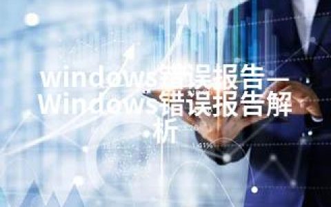 windows错误报告—Windows错误报告解析