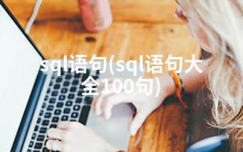 sql语句(sql语句大全100句)