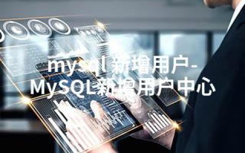 mysql 新增用户-MySQL新增用户中心