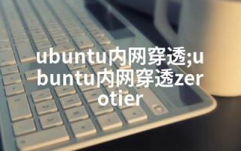 ubuntu内网穿透;ubuntu内网穿透zerotier