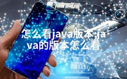怎么看java版本;java的版本怎么看