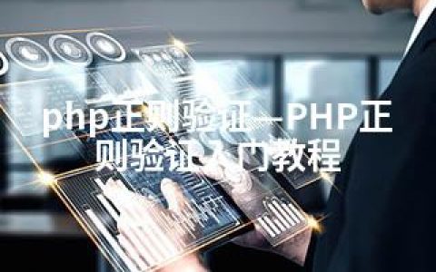 php正则验证—PHP正则验证入门教程