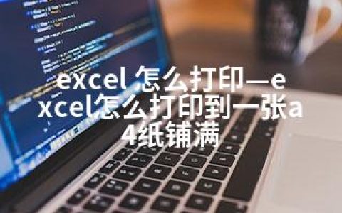 excel 怎么打印—excel怎么打印到一张a4纸铺满