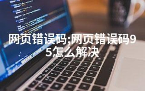 网页错误码;网页错误码95怎么解决
