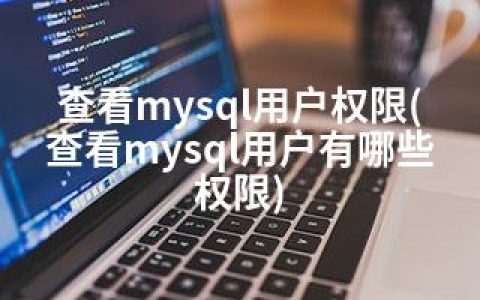 查看mysql用户权限(查看mysql用户有哪些权限)