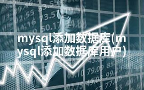 mysql添加数据库(mysql添加数据库用户)