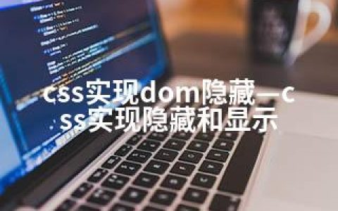 css实现dom隐藏—css实现隐藏和显示