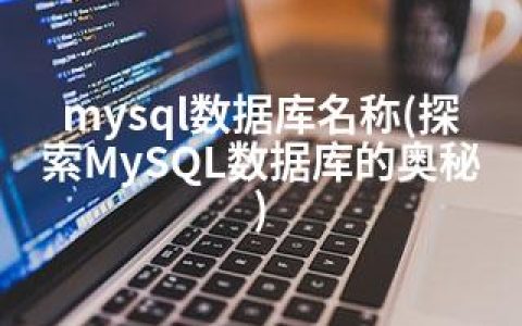 mysql数据库名称(探索MySQL数据库的奥秘)