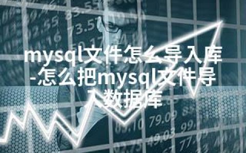 mysql文件怎么导入库-怎么把mysql文件导入数据库