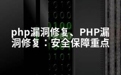 php漏洞修复、PHP漏洞修复：安全保障重点