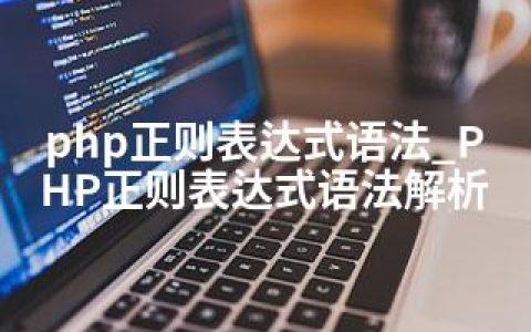 php正则表达式语法_PHP正则表达式语法解析