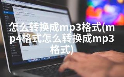 怎么转换成mp3格式(mp4格式怎么转换成mp3格式)