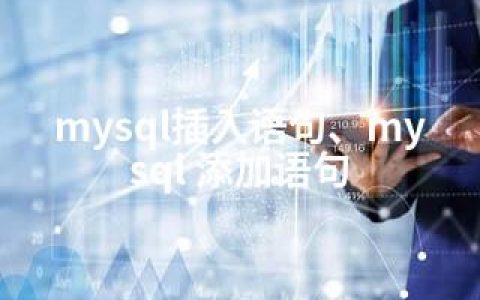 mysql插入语句、mysql 添加语句