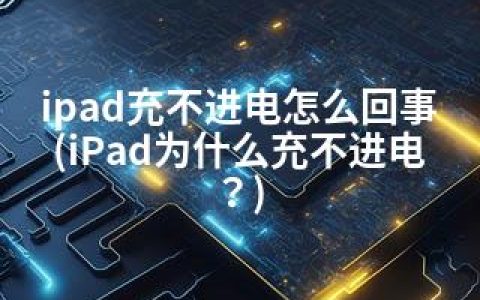 ipad充不进电怎么回事(iPad为什么充不进电？)