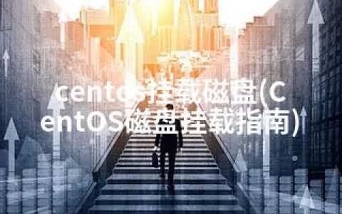 centos挂载磁盘(CentOS磁盘挂载指南)