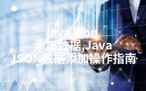 java json 添加数据,Java JSON数据添加操作指南