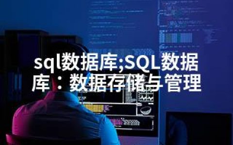 sql数据库;SQL数据库：数据存储与管理