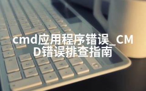 cmd应用程序错误_CMD错误排查指南