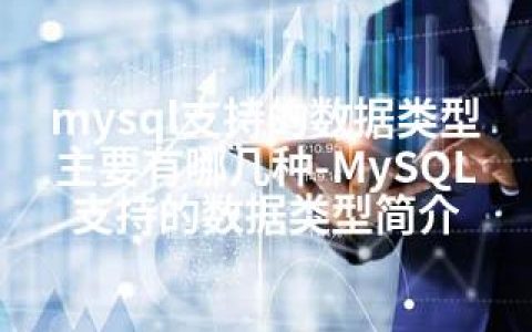 mysql支持的数据类型主要有哪几种-MySQL支持的数据类型简介