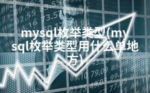 mysql枚举类型(mysql枚举类型用什么单地方)