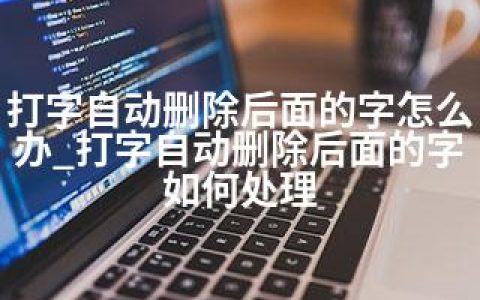 打字自动删除后面的字怎么办_打字自动删除后面的字如何处理