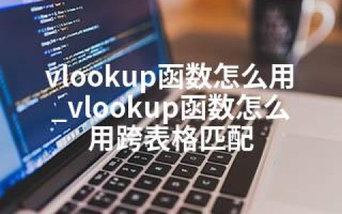 vlookup函数怎么用_vlookup函数怎么用跨表格匹配