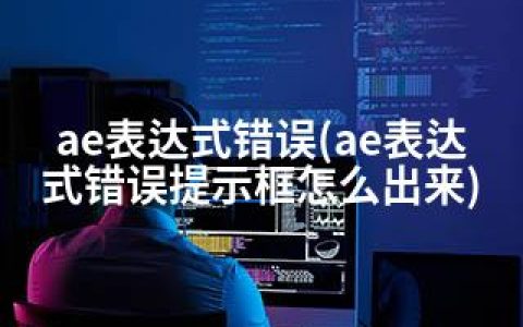 ae表达式错误(ae表达式错误提示框怎么出来)
