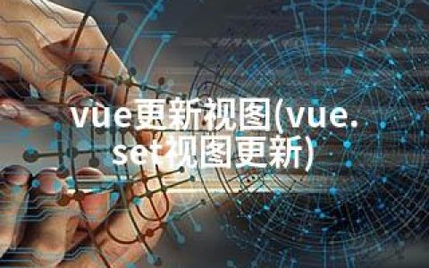 vue更新视图(vue.set视图更新)