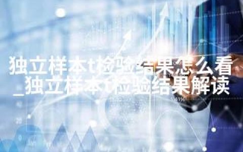 独立样本t检验结果怎么看_独立样本t检验结果解读
