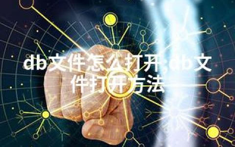 db文件怎么打开;db文件打开方法