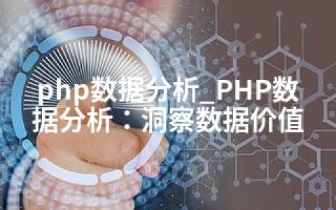 php数据分析_PHP数据分析：洞察数据价值