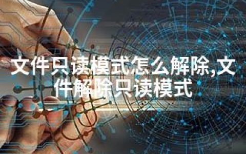 文件只读模式怎么解除,文件解除只读模式