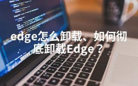edge怎么卸载、如何彻底卸载Edge？