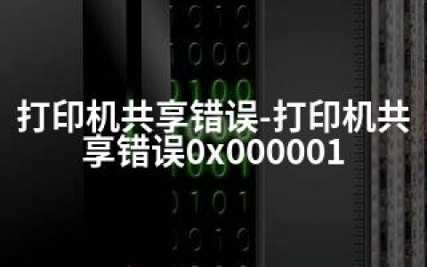 打印机共享错误-打印机共享错误0x000001