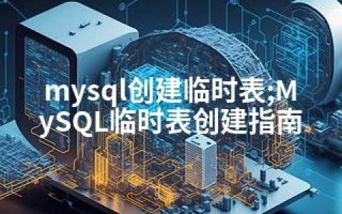 mysql创建临时表;MySQL临时表创建指南